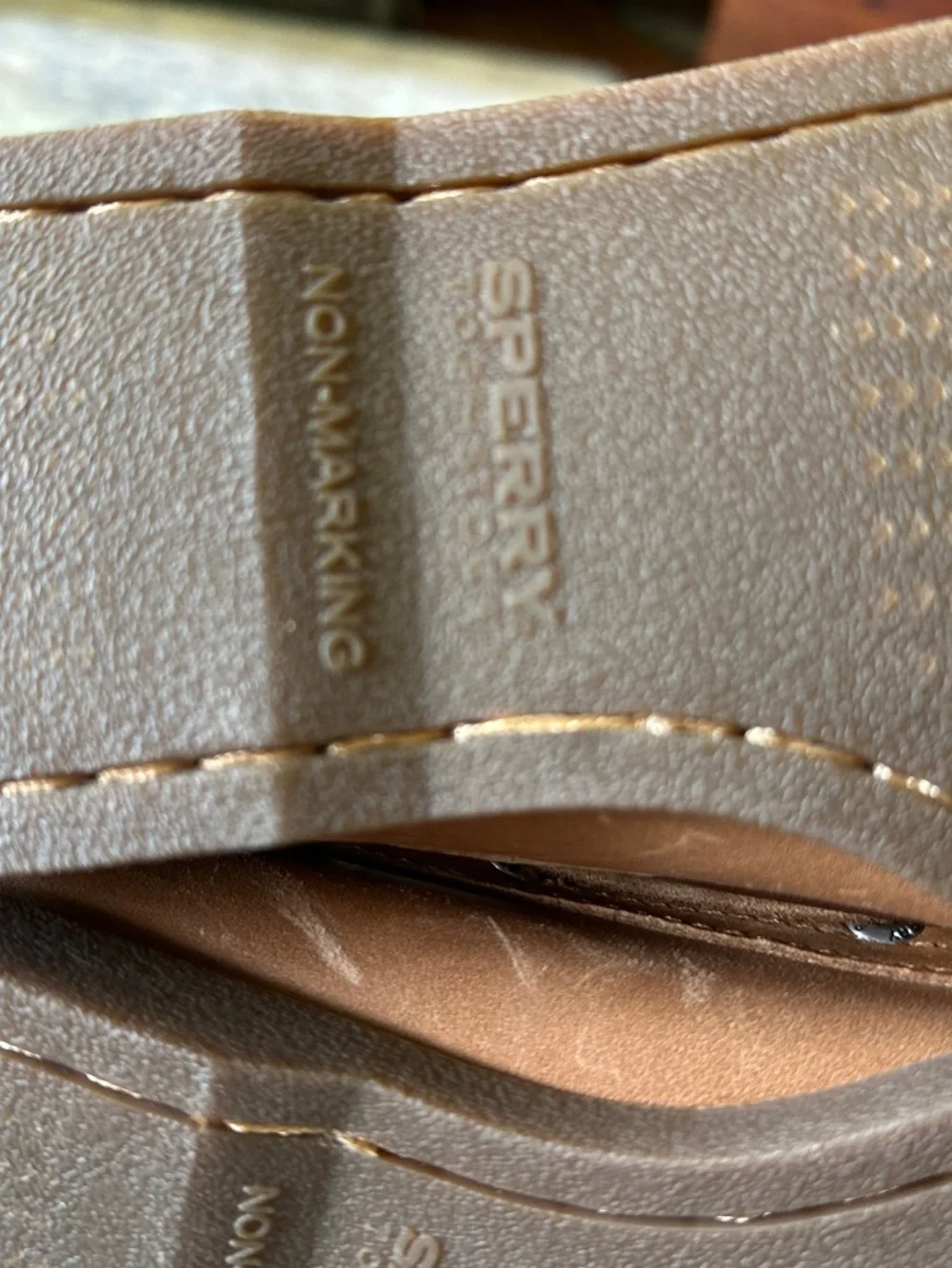NWT SPERRY Authentic Original™ LEATHER Top Sider 2-Eye Boat Shoe M8 M / W10